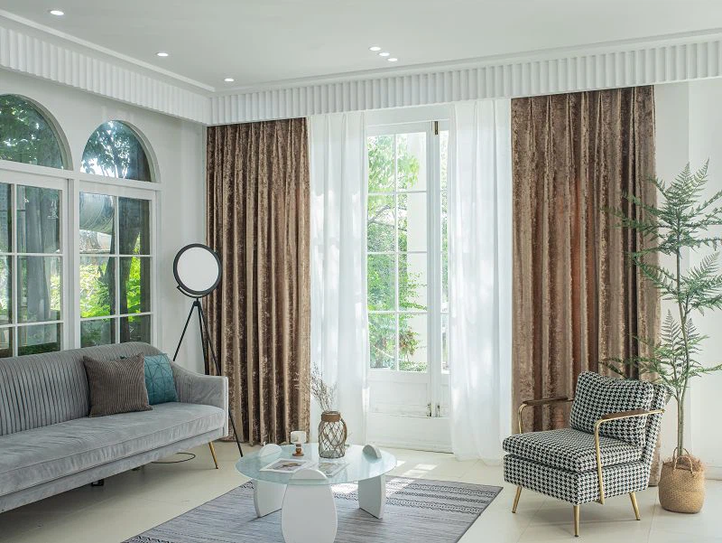 Aksamitna kurtyna lodowa Xinjiang